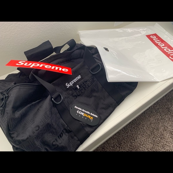 sneaker travel bag supreme